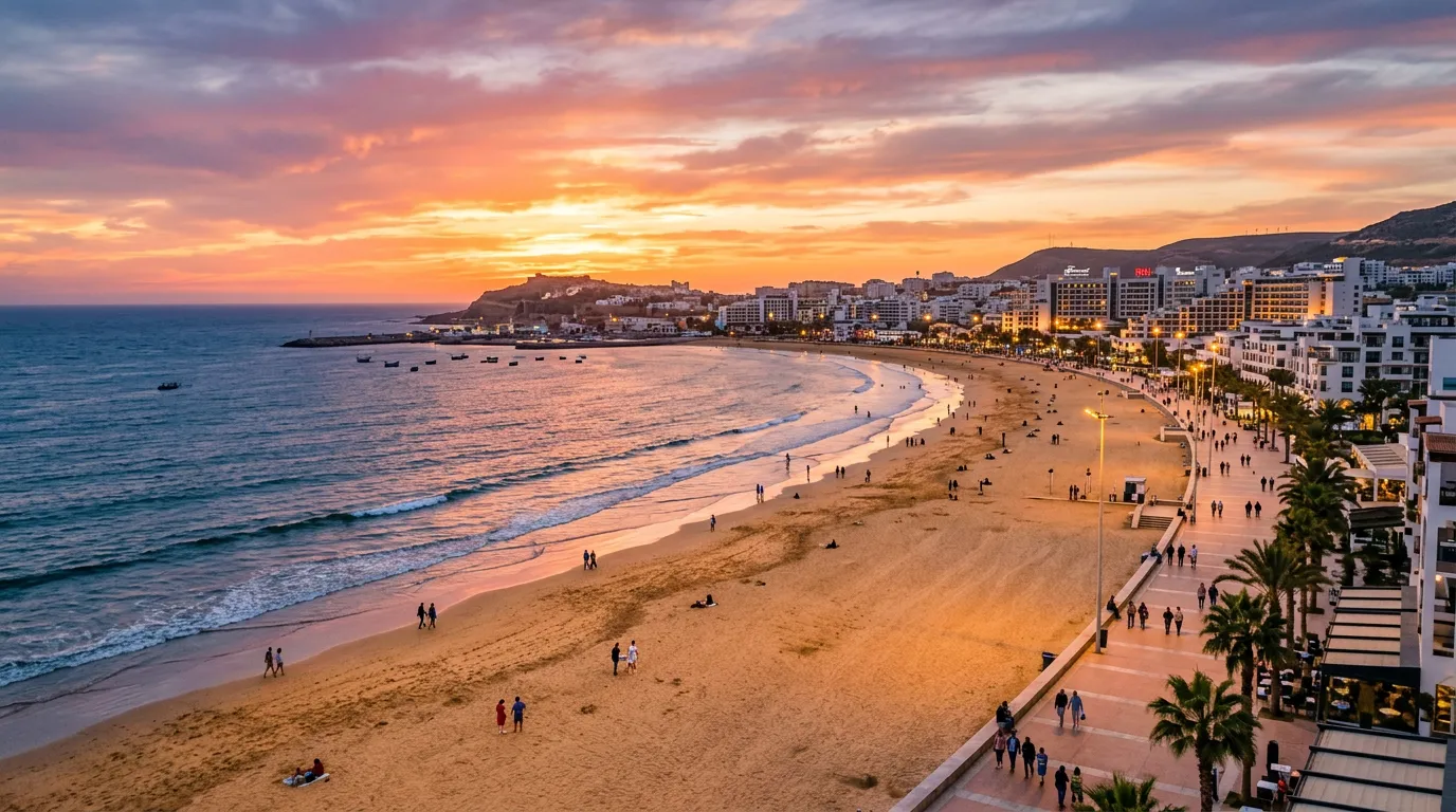 Agadir przewodnik 2026 — Nadatlantycki kurort plażowy