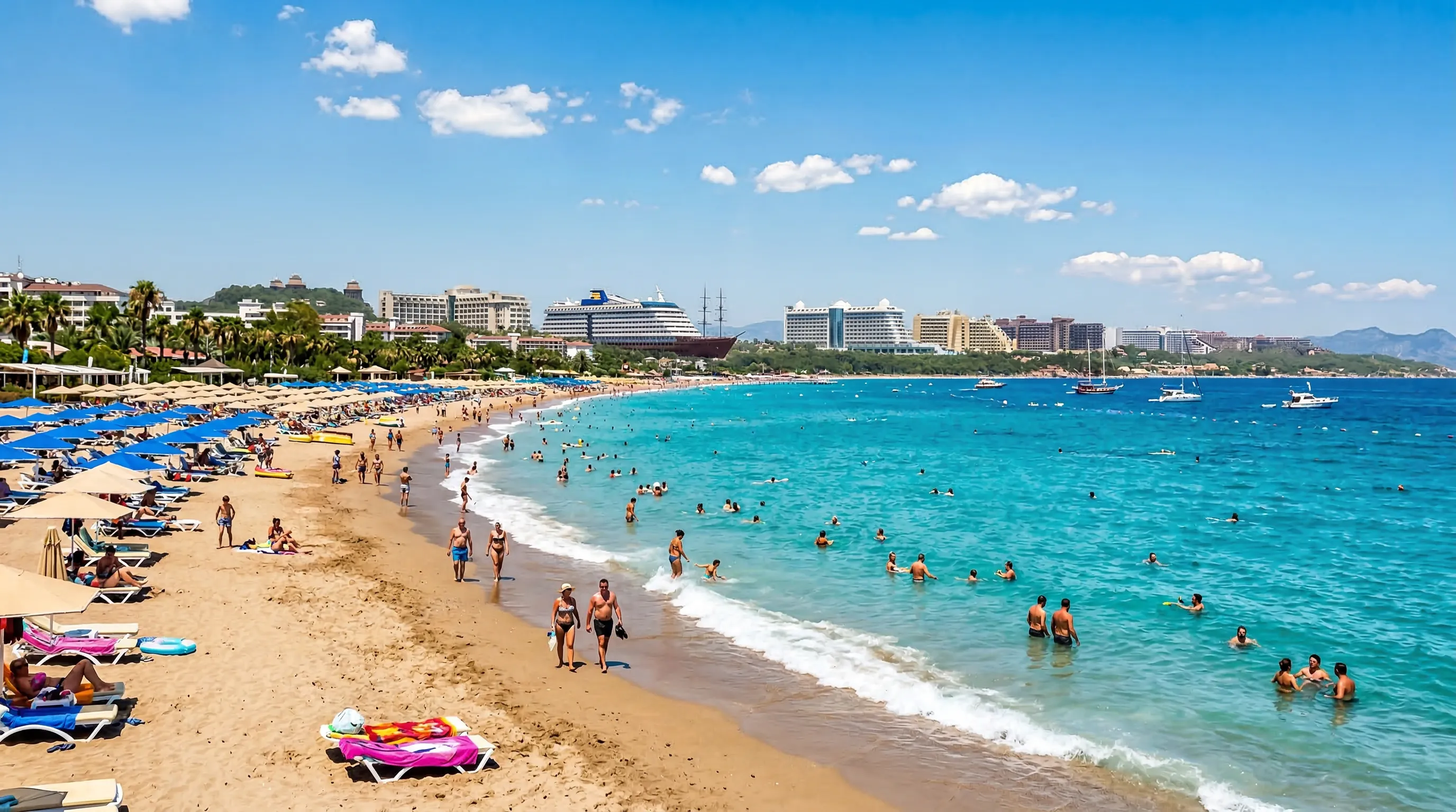 Najlepsze plaże w Antalyi 2026 — od Lary po Konyaalti