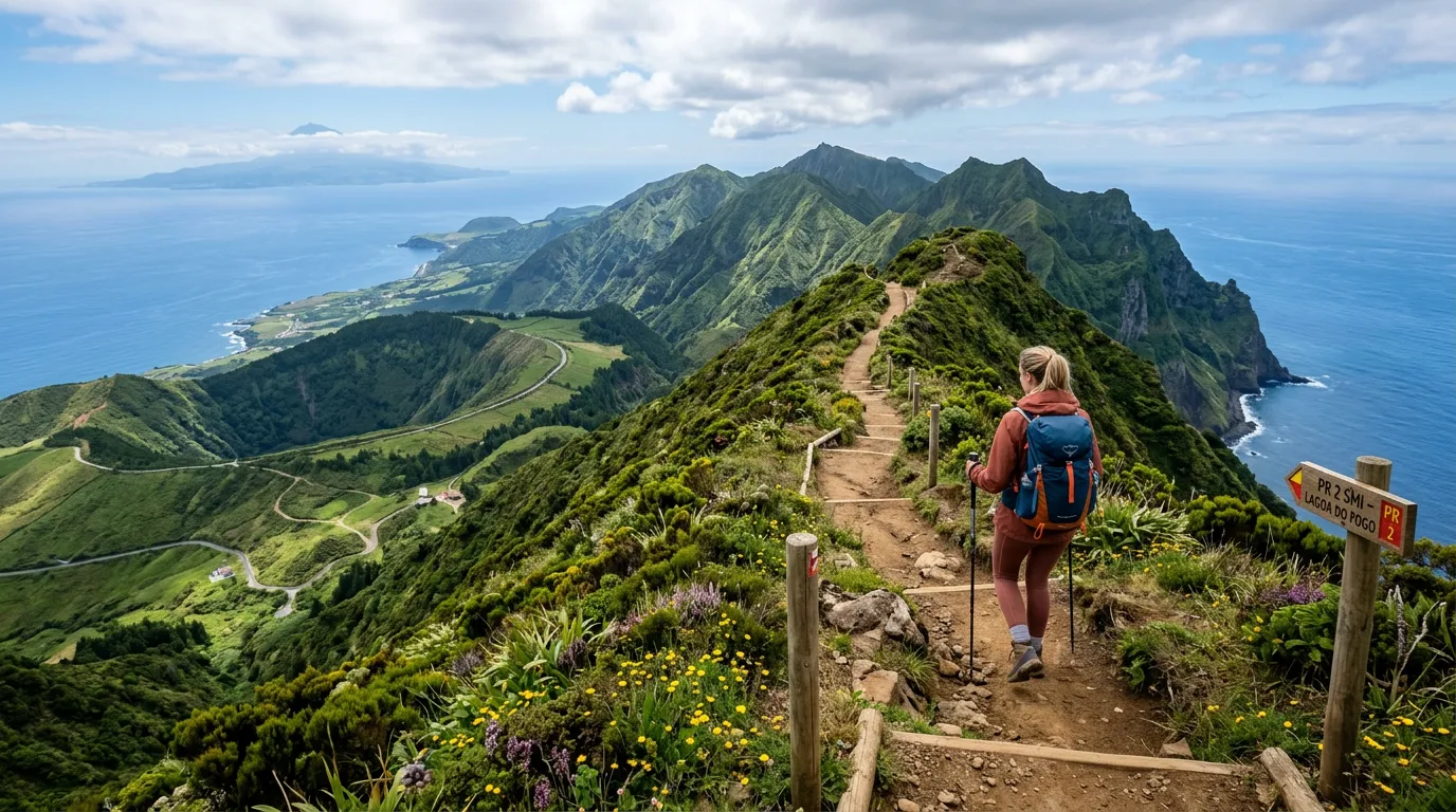 Trekking na Azorach 2026 — Najlepsze szlaki na wulkanicznych wyspach