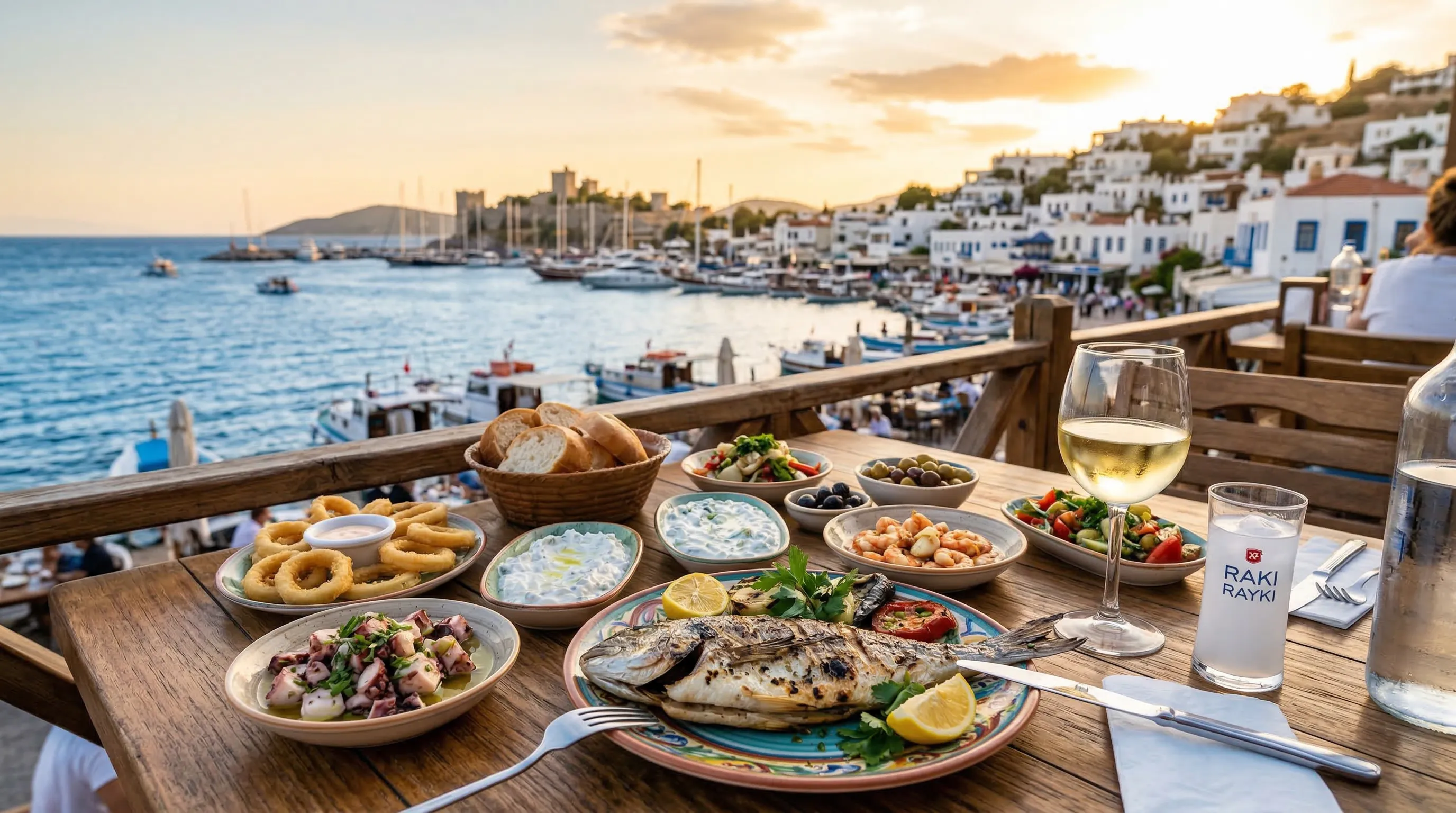 Jedzenie w Bodrum 2026 — egejska kultura kulinarna i ryby nad morzem