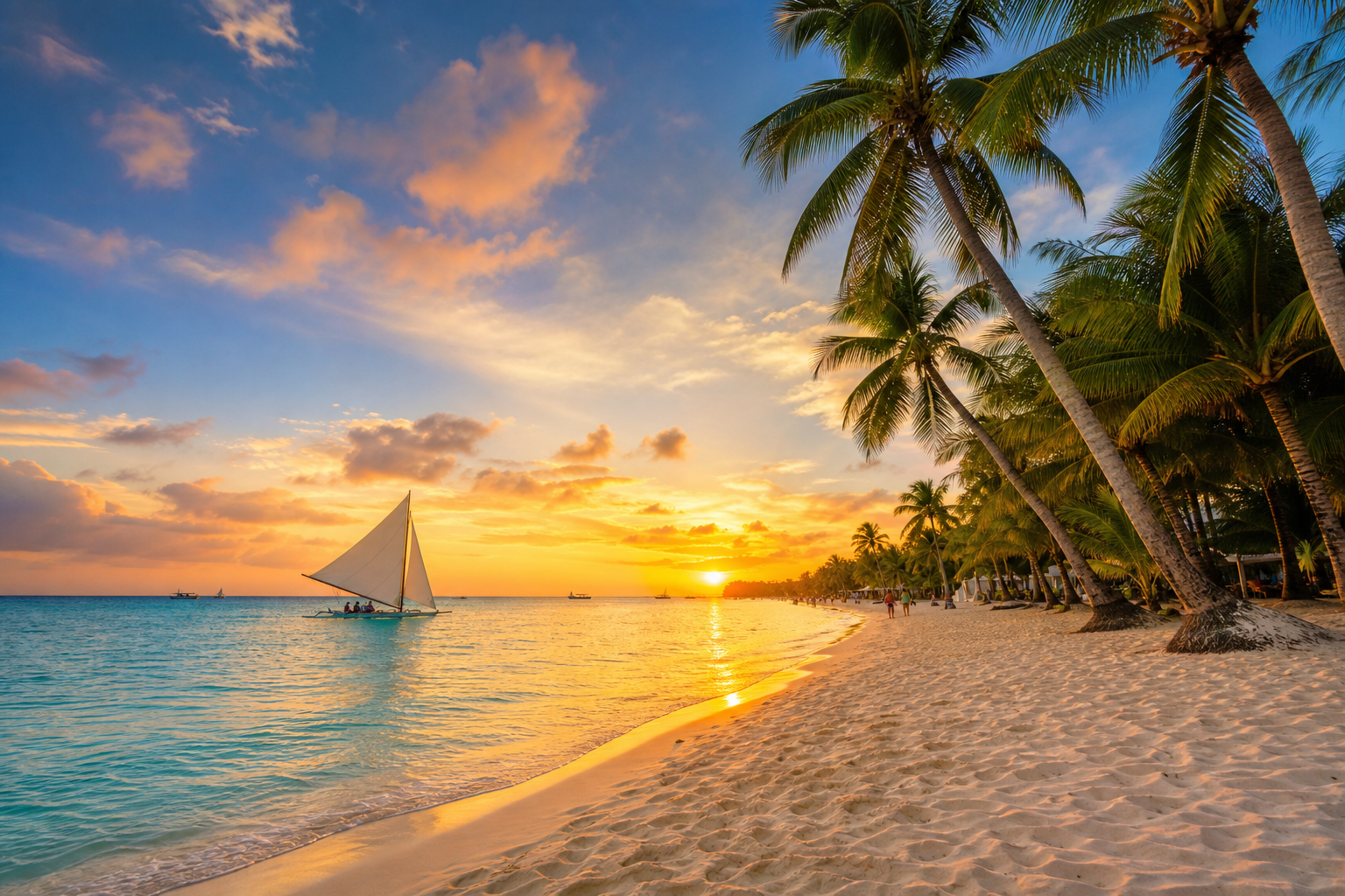 White Beach na Boracay 2026: Wszystko o najsłynniejszej plaży Filipin