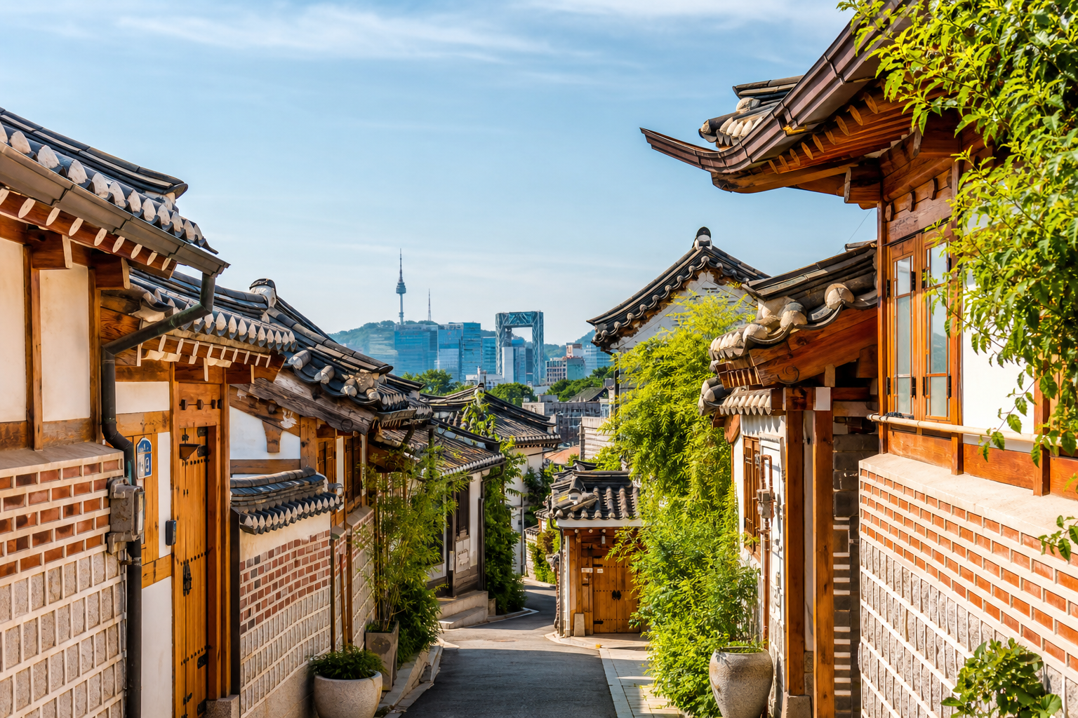 Bukchon Hanok Village — tradycyjny Seul 2026