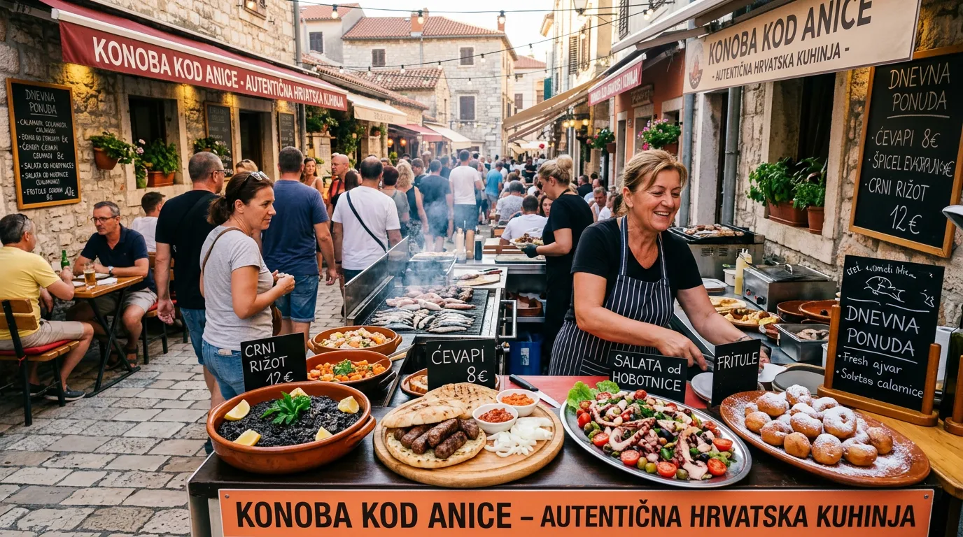 Chorwacka kuchnia — przewodnik po ćevapi, truflach i smakach Adriatyku