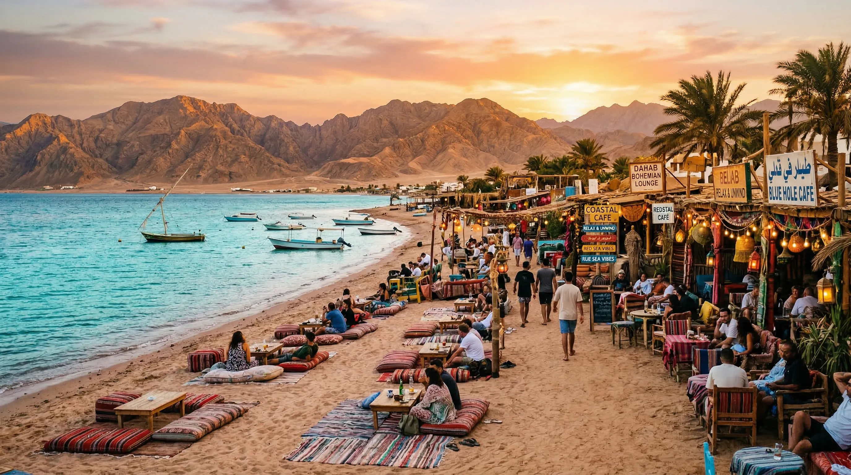 Przewodnik po Dahab 2026 — spokojna, bohemska wioska na Synaju
