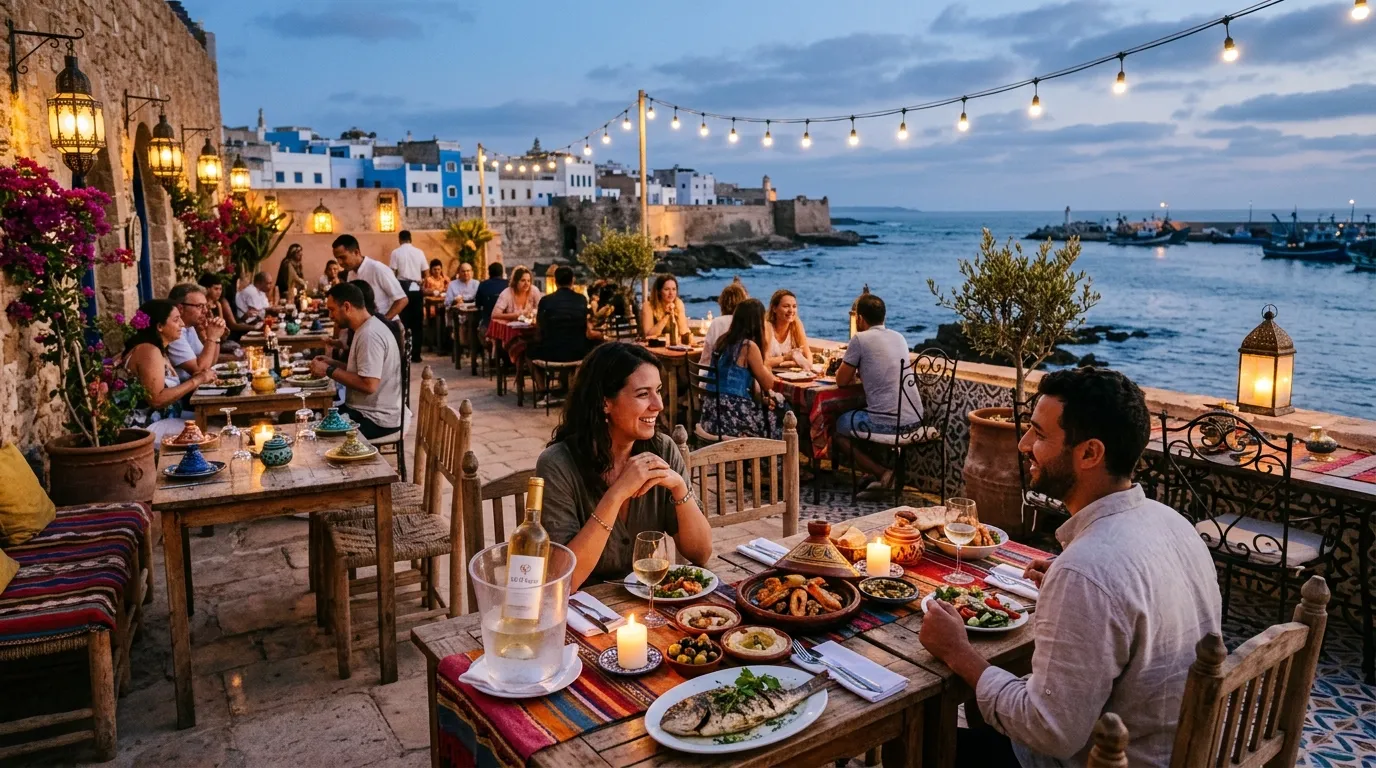 Najlepsze restauracje w Essaouirze 2026 — Ryby, tagine i widok na ocean