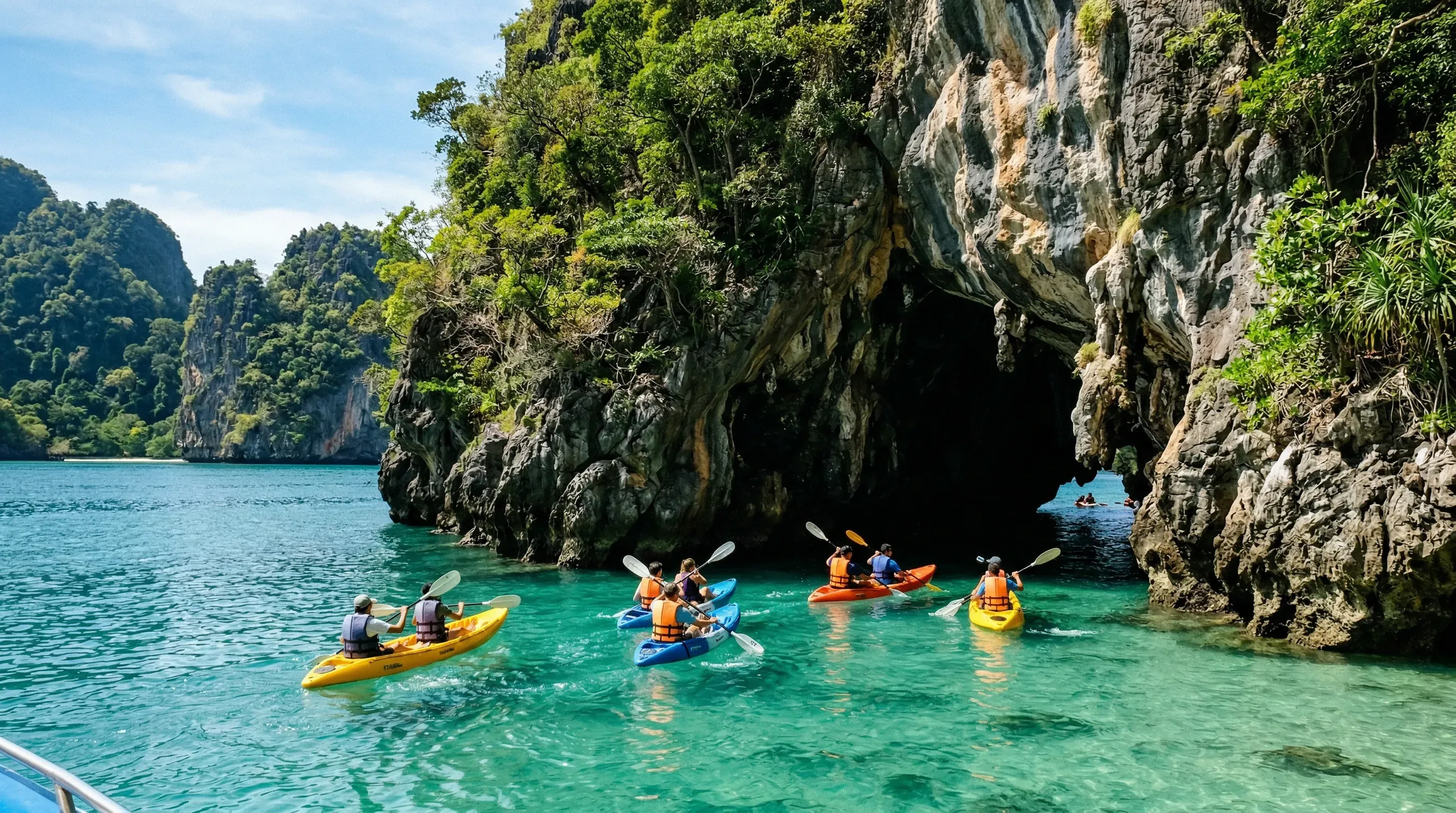 Wycieczka 4 Islands z Koh Lanta 2026 — Emerald Cave i więcej