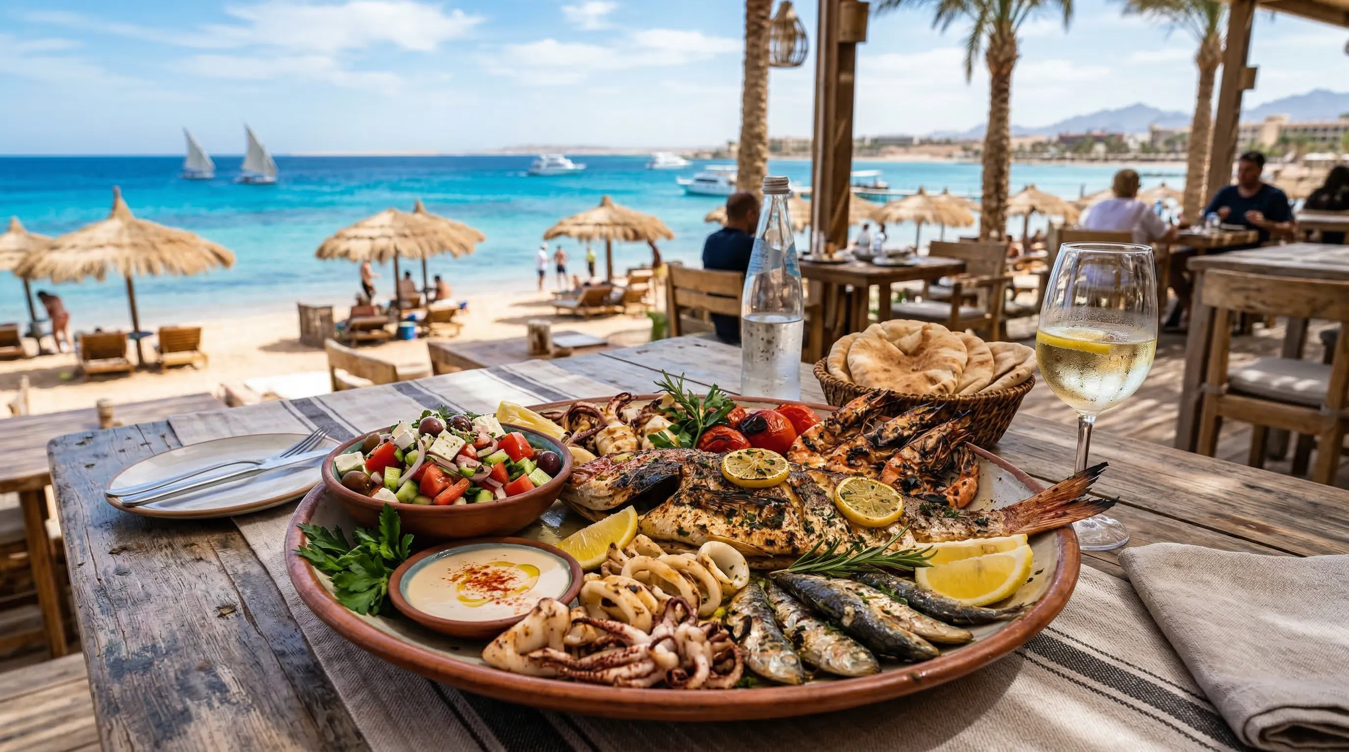 Jedzenie w Hurghadzie 2026 — restauracje, street food i hala rybna