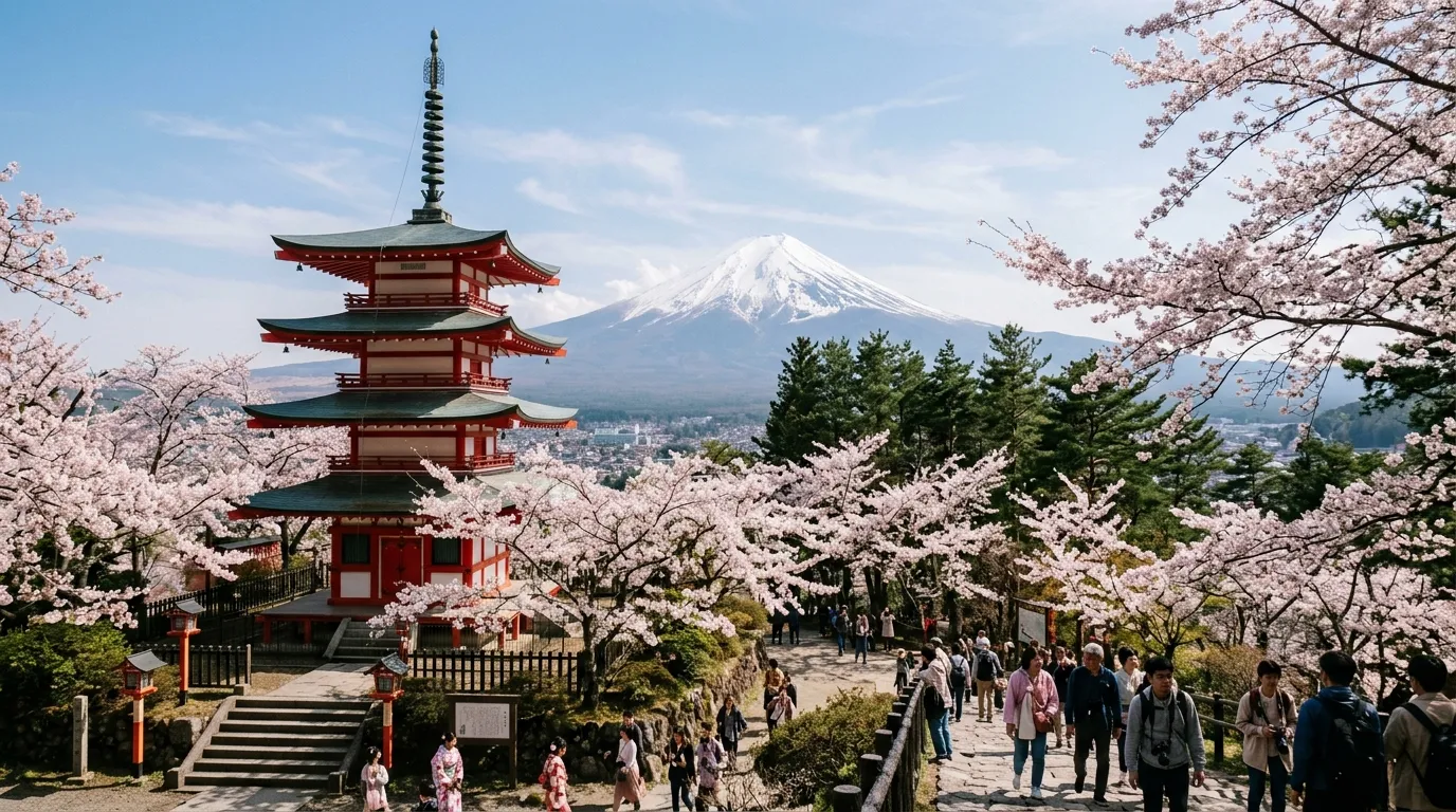 Japonia jesienią 2026 — Liście, świątynie i szczyt kultury kulinarnej