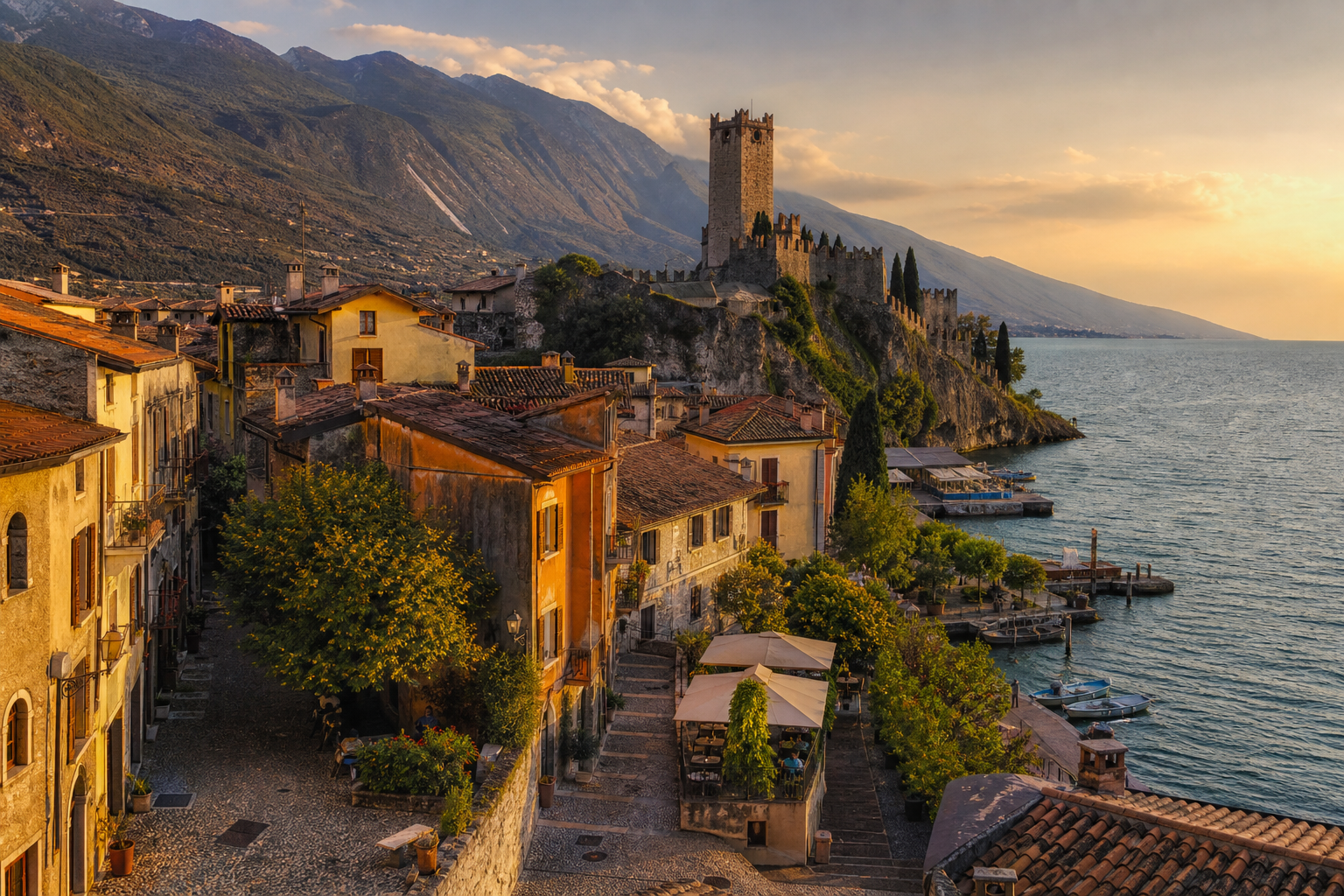 Malcesine 2026 — średniowieczne miasteczko i Monte Baldo nad Jeziorem Garda