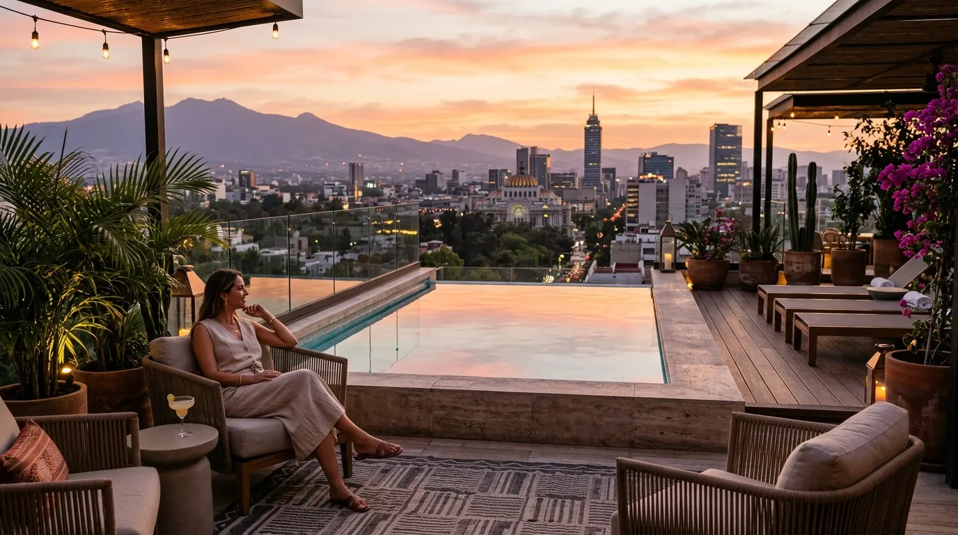Najlepsze hotele w Mexico City 2026 — dzielnica po dzielnicy