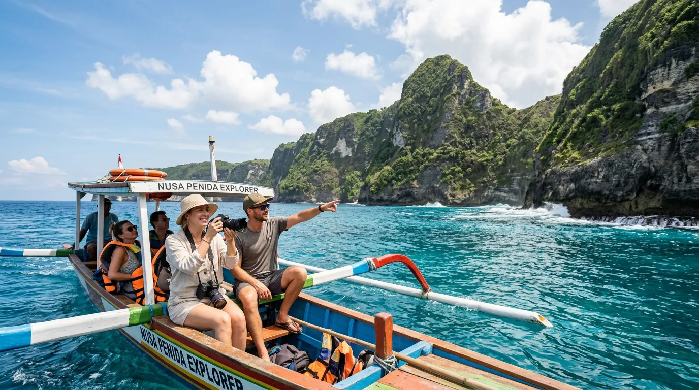 Wycieczka jednodniowa na Nusa Penida z Bali — kompletny przewodnik 2026