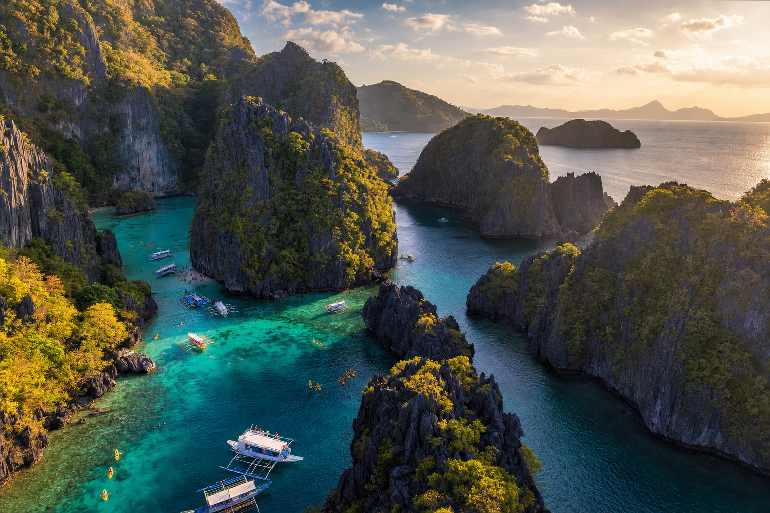 Palawan w tydzień 2026: El Nido, Coron i Puerto Princesa