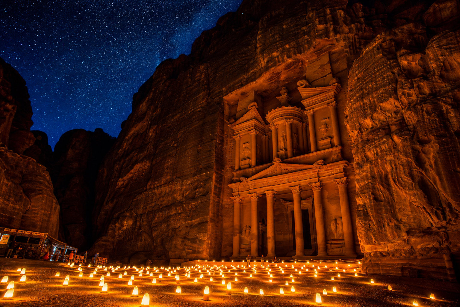 Petra by Night 2026 — przewodnik po nocnym pokazie w Petrze