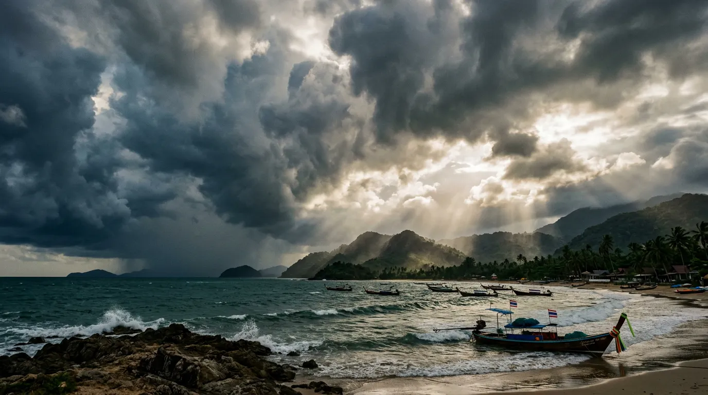 Pogoda na Koh Lanta miesiąc po miesiącu
