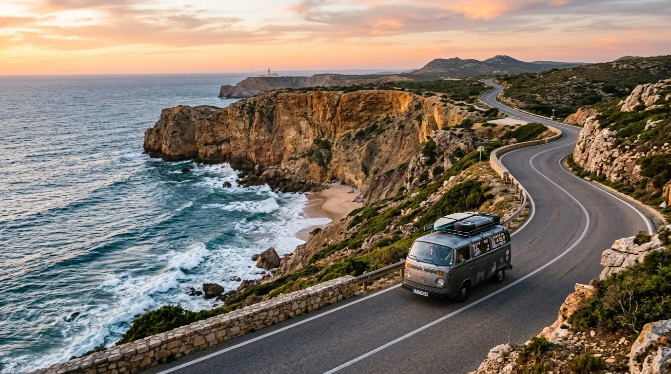 Roadtrip po Portugalii 2026 — Najlepsze trasy samochodem z wypożyczalni