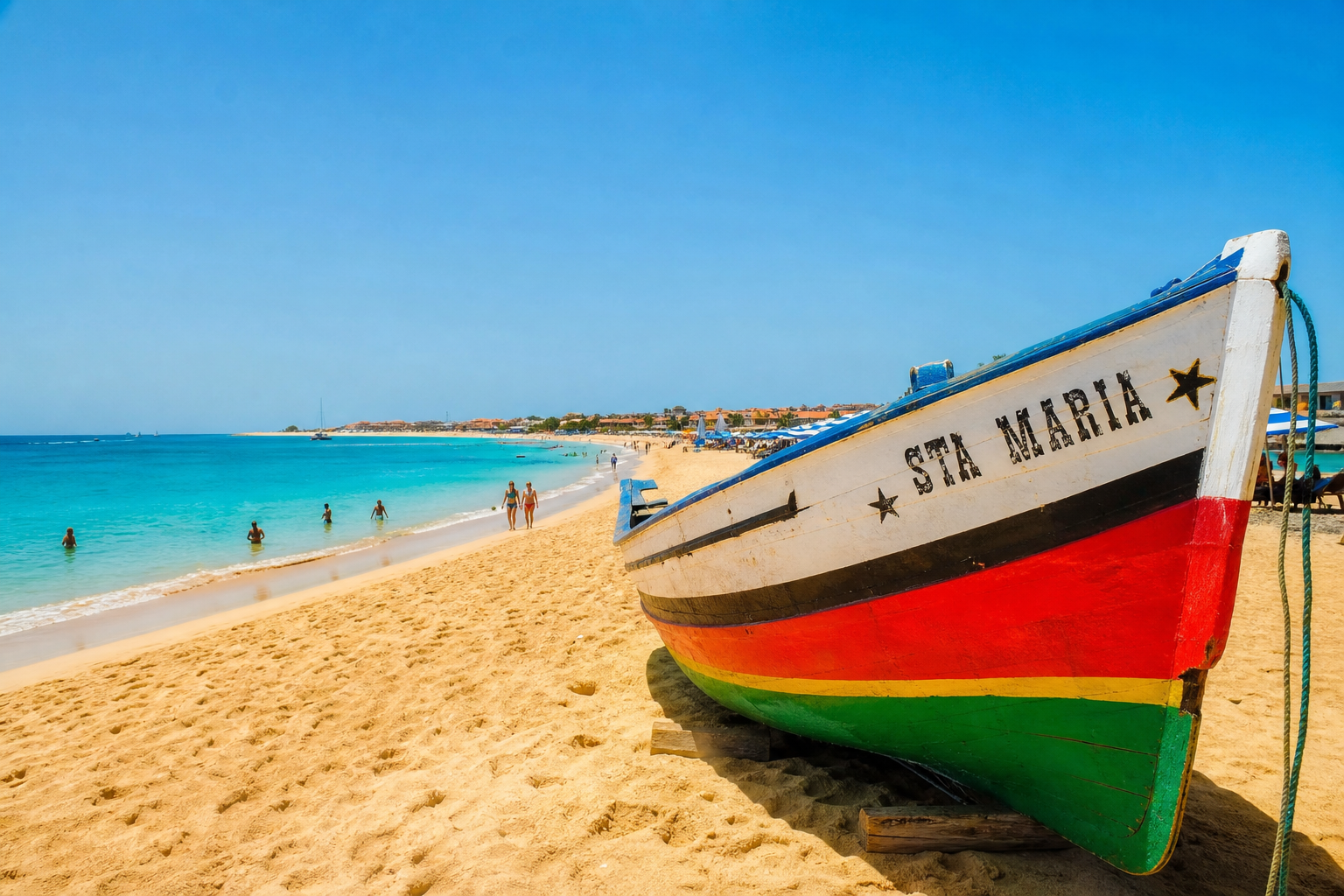 Praia de Santa Maria 2026 — 8-kilometrowa perłowa plaża na Sal