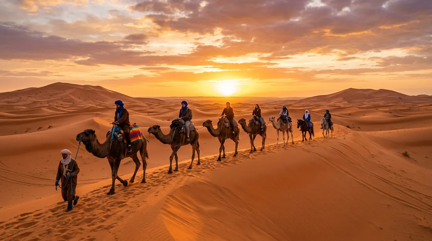 Sahara i Merzouga