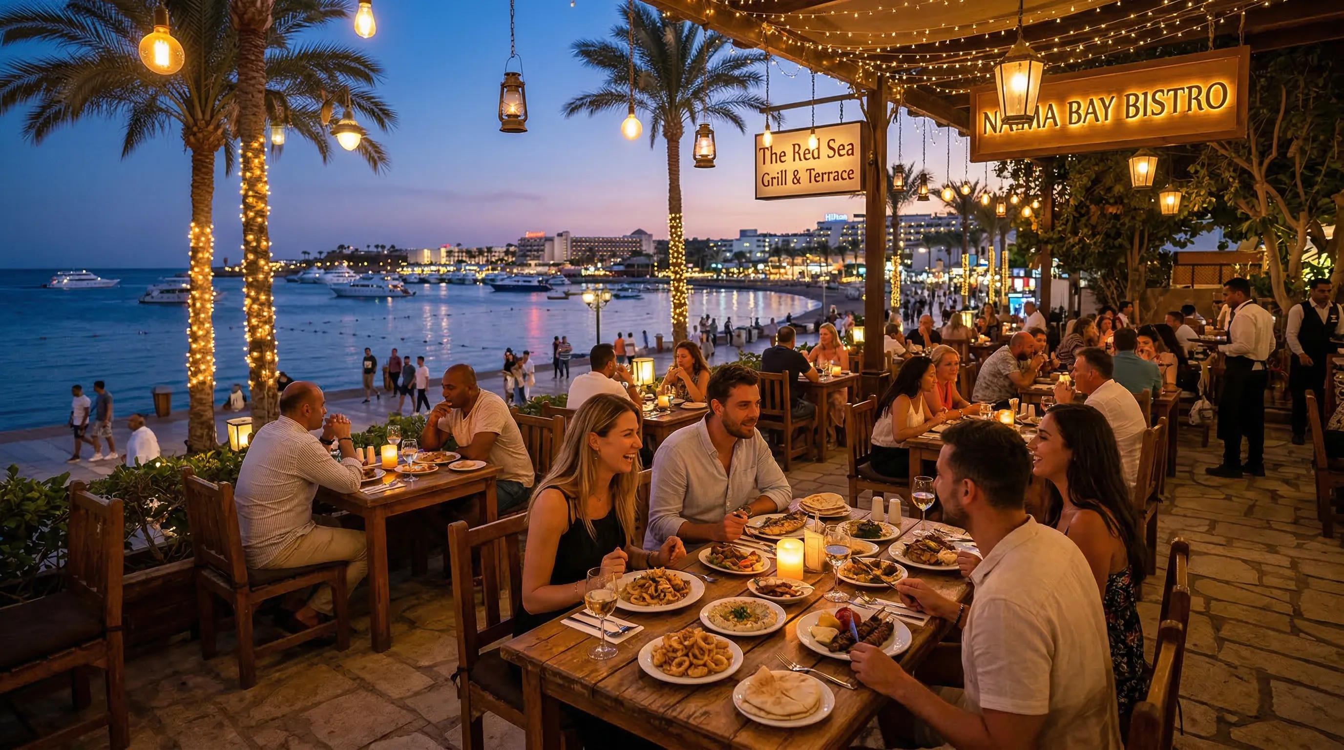 Jedzenie w Sharm el-Sheikh 2026 — Restauracje i lokalne smaki
