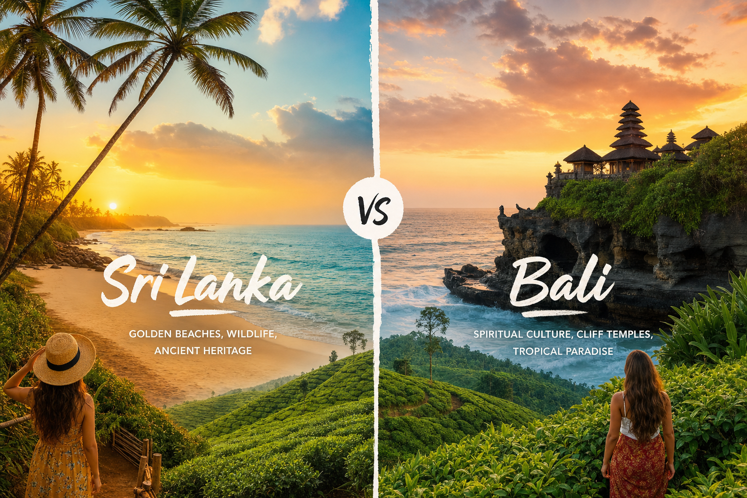 Sri Lanka czy Bali? Porównanie dwóch tropikalnych faworytów 2026