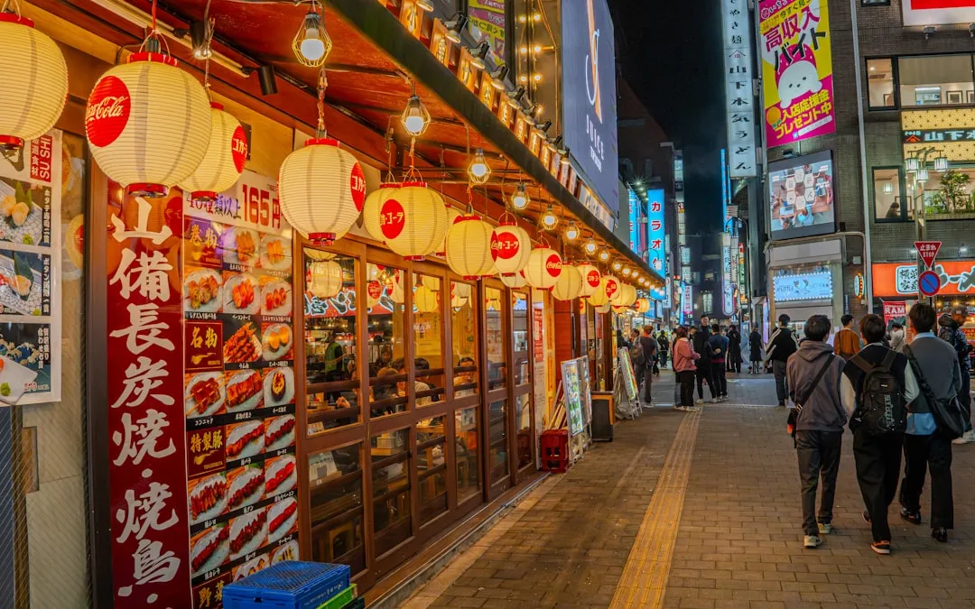 Street food w Tokio 2026 — Ramen, yakitori i takoyaki