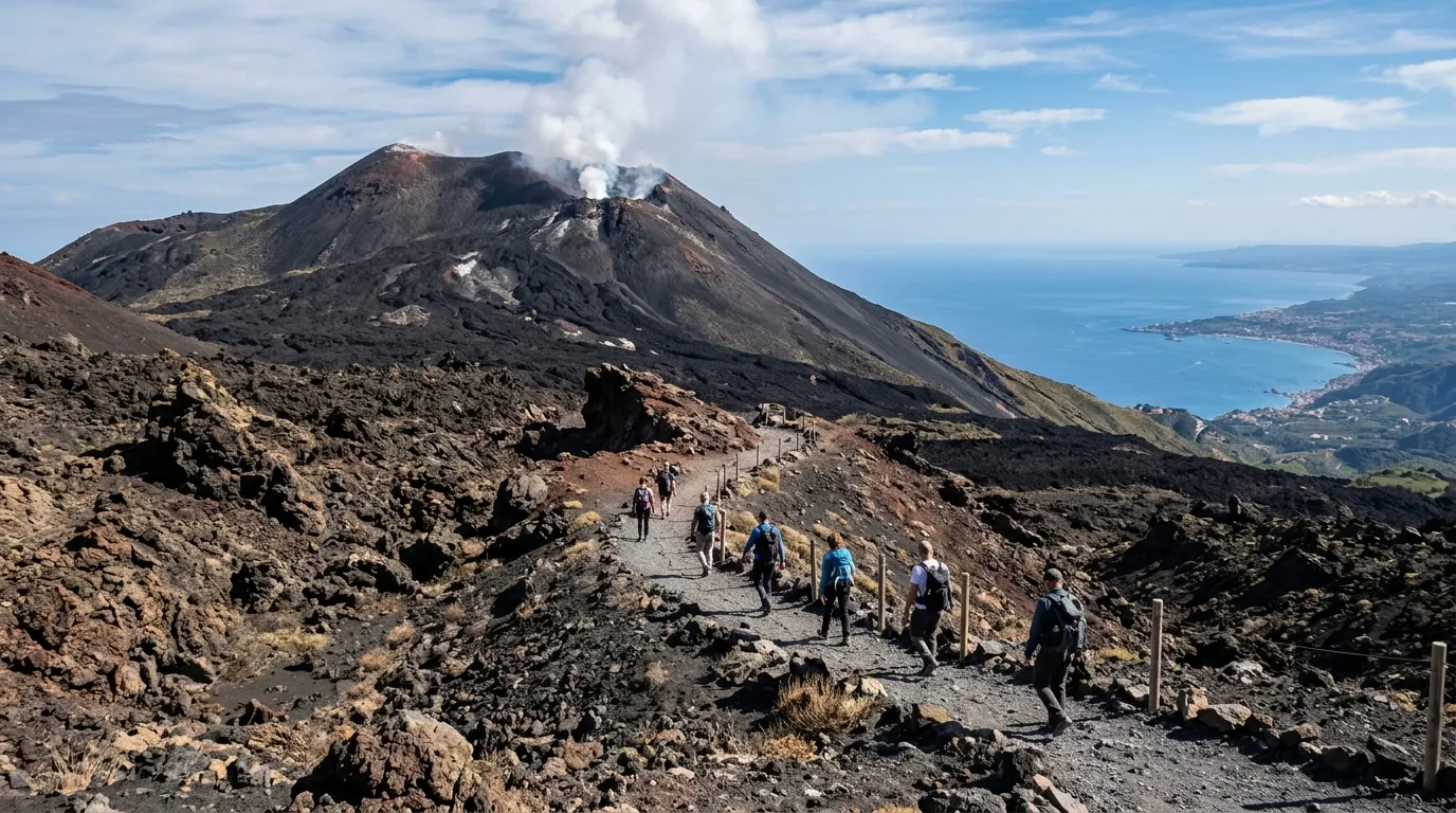 Trekking na Sycylii 2026 — Etna, szlaki nadmorskie i rezerwaty przyrody