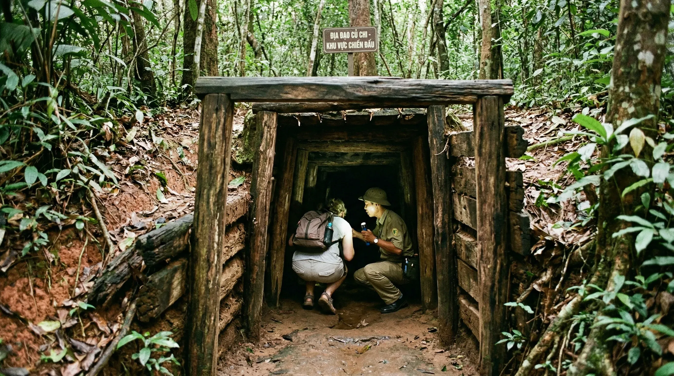Tunel Cu Chi — Historia pod ziemią niedaleko Sajgonu