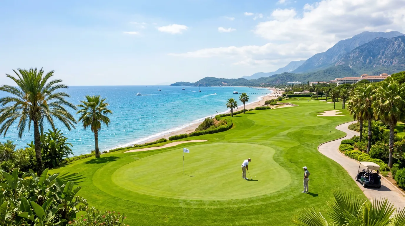 Golf w Turcji 2026 — przewodnik po najlepszych polach i wakacjach golfowych